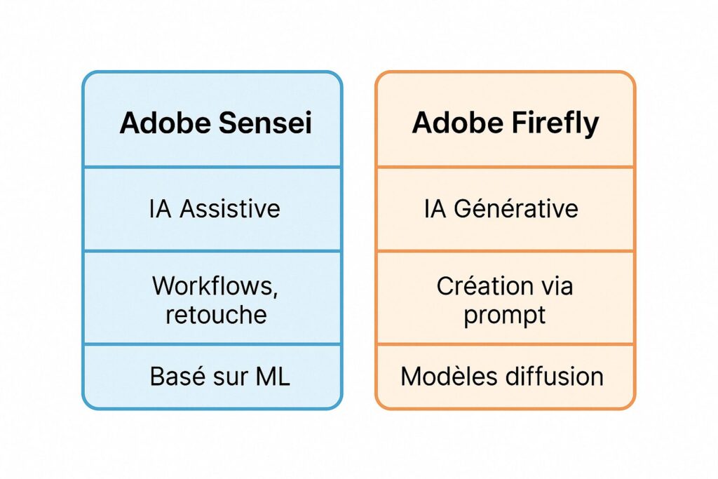Guide Complet Adobe Sensei 2025 : Fonctionnalités IA dans Tous les Logiciels Adobe