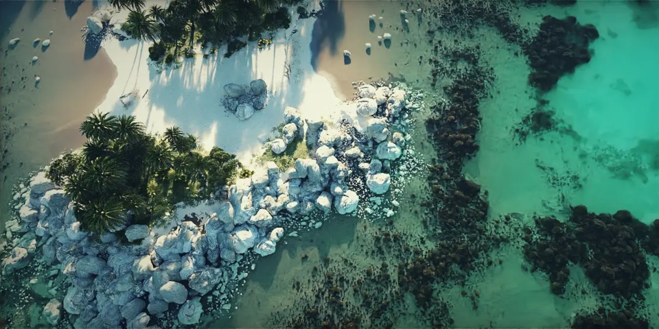 Paysage dans World Creator 2025