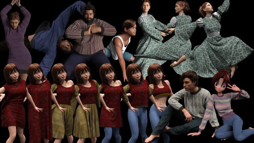 Artful Physics : outil pour la conception et simulation de vêtements virtuels