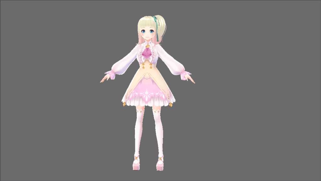 vroid 3d personnage