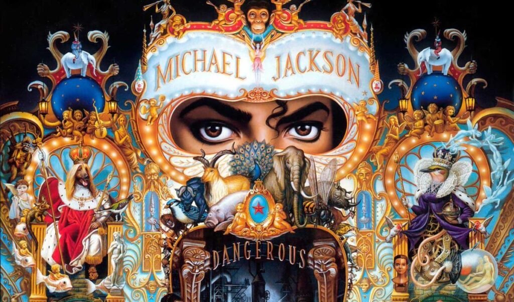 cover pochette dangerous king of pop