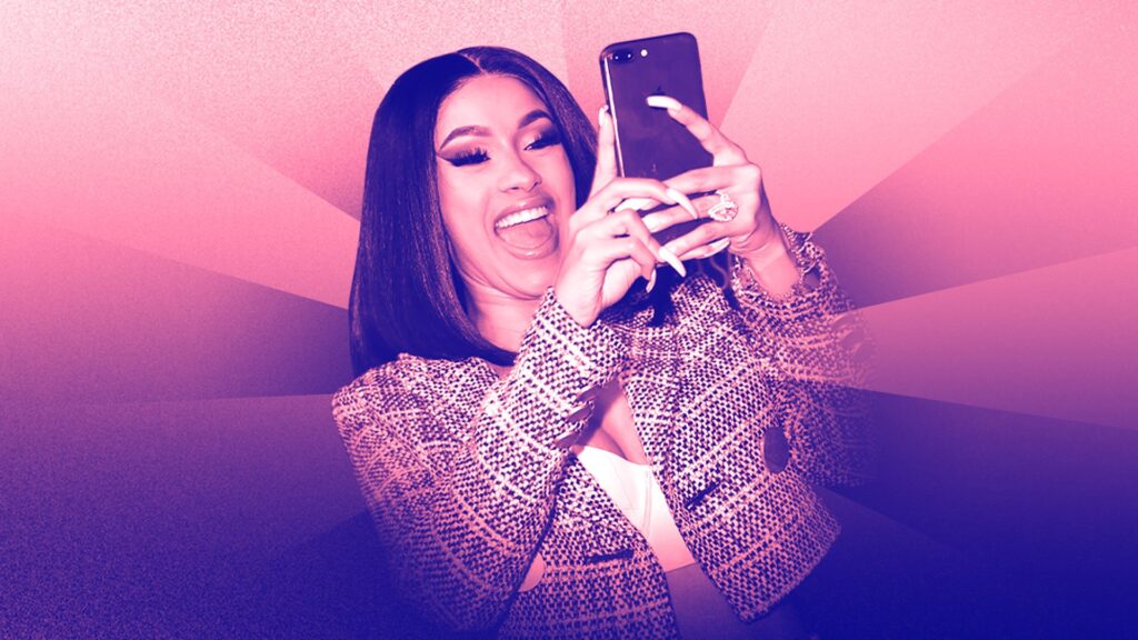 média sociaux et artistes