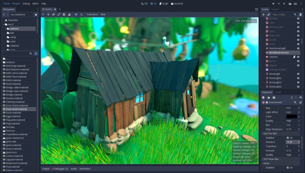 godot engine 3.1 jeu