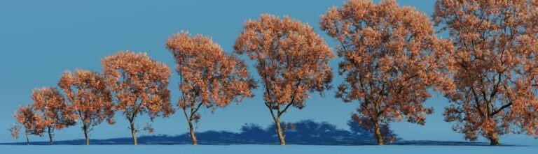 the grove 8, add on blender, tree forest 3d