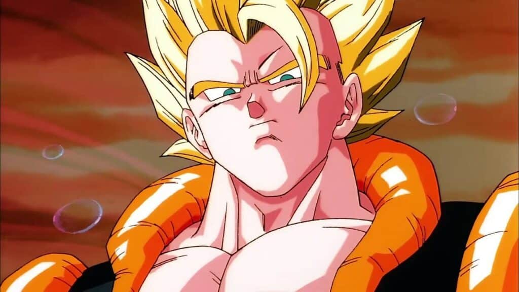 Gogeta face à Janemba dans Dragon Ball Z Fusions