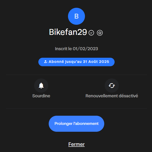 résiliation abonnement mym