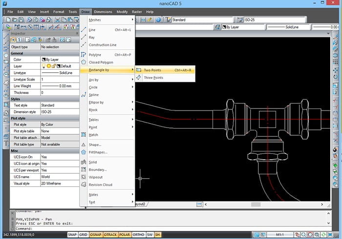 les meilleurs logiciels 3D gratuit photo NanoCAD 