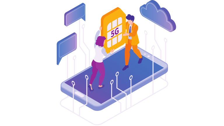 partager connexion 5G