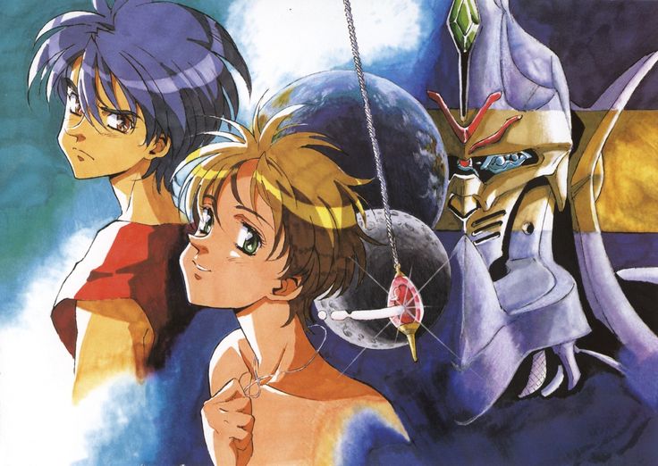 vision escaflowne Van et Hitomi