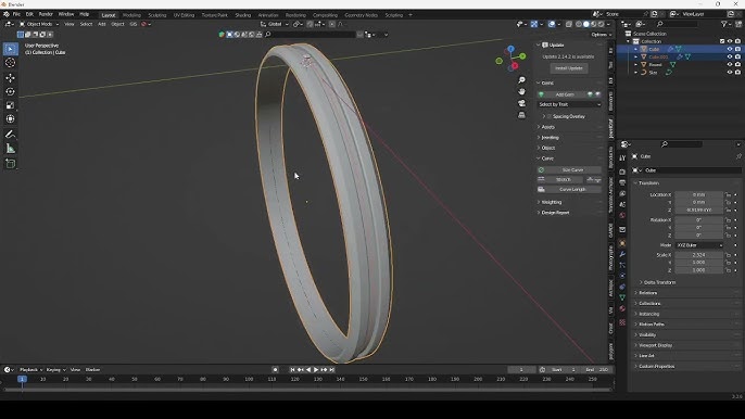 Capture Jewelcraft extraite d'un tuto de la chaine YouTube Grafica2D3D