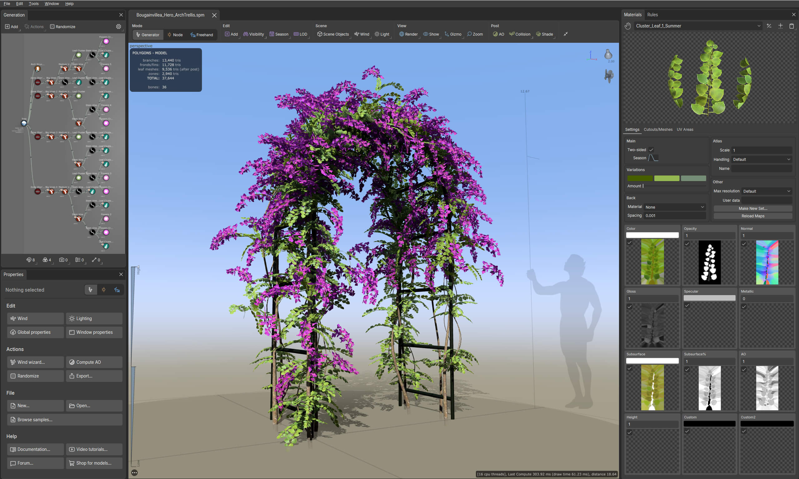 SpeedTree : génération d’arbres 3D optimisés pour la production ...