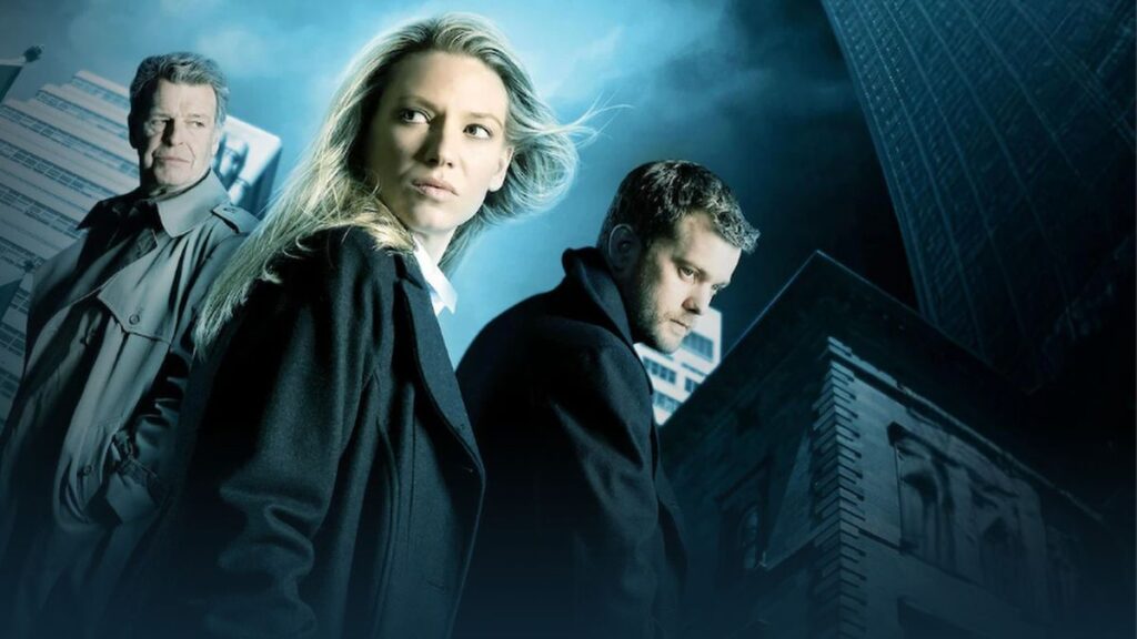 Fringe (Fox, 2008-2013) — Olivia, Walter et Peter, la Division Fringe. © Warner Bros. Television