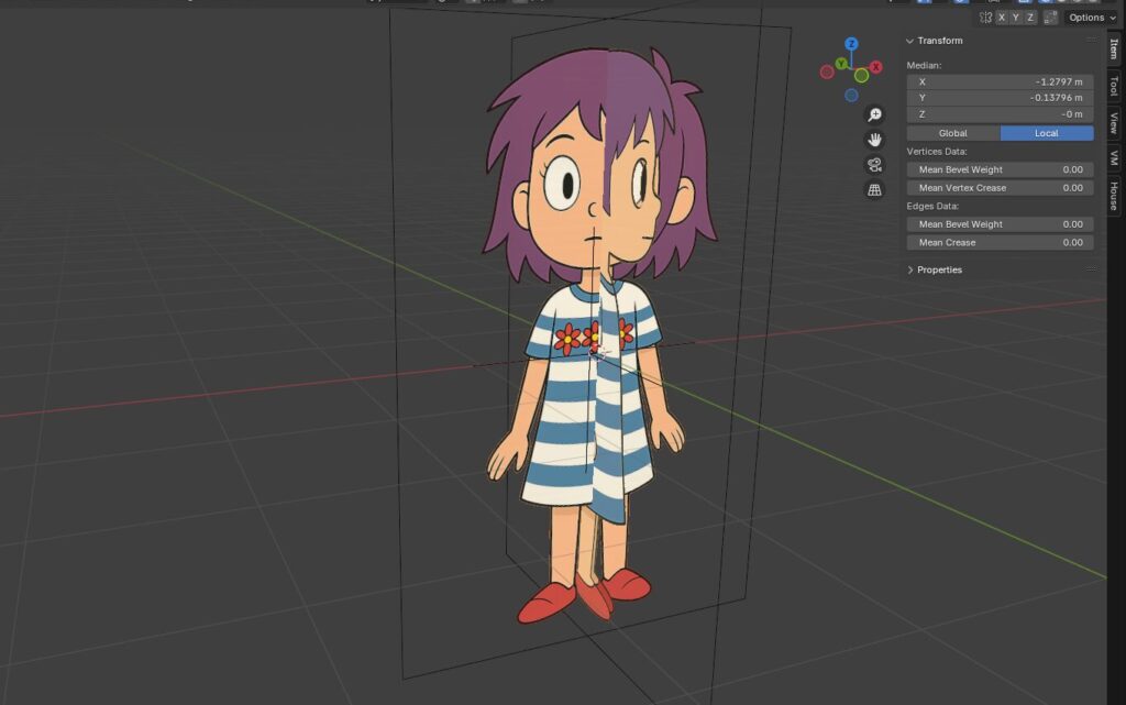 Images de référence dans un workflow de création de personnage