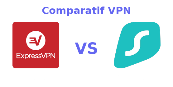 ExpressVPN vs Surfshark