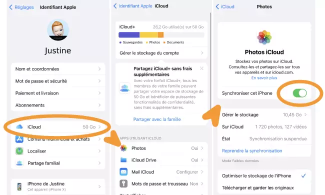 restaurer son iPhone via la réinitialisation