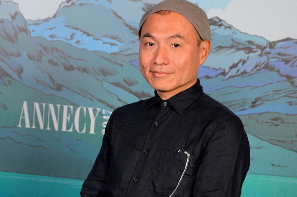 Masaaki Yuasa qui reçoit le Cristal du long métrage pour “Lu Over the Wall” au festival d'Annecy 2019