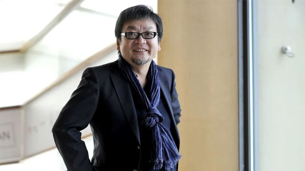 Mamoru Hosoda lors du 63e Festival du film de San Sebastian en septembre 2015