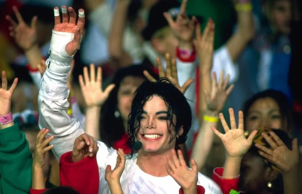 Michael Jackson Super Bowl XXVII, le 31 janvier 1993 à Pasadena, Californie (Rose Bowl).
