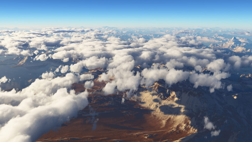 Nuage volumétriques avec Terragen