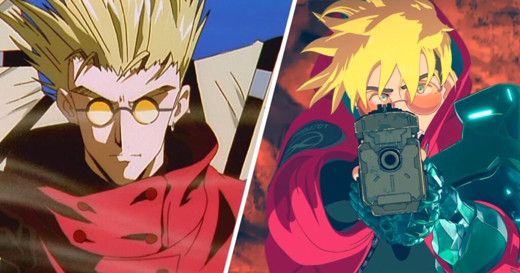 Comparaison Trigun 1998 et Trigun Stampede  quel anime regarder en premier, notre avis 