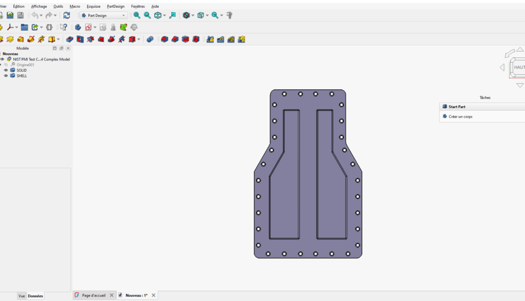 Ouvrir un fichier STEP gratuitement dans FreeCAD