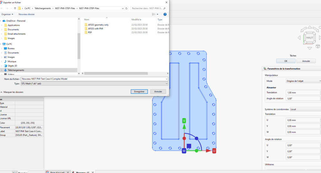 Convertir un fichier STEP en STL avec FreeCAD pour l'impression 3D