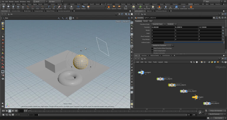 interface houdini
