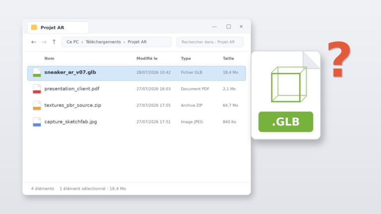 GLB viewer en ligne affichant un fichier .glb gratuit