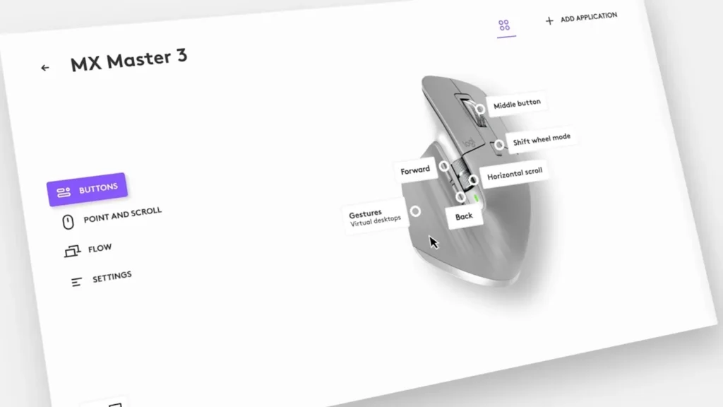 reprogrammer les boutons d'une souris par le logiciel créatif
